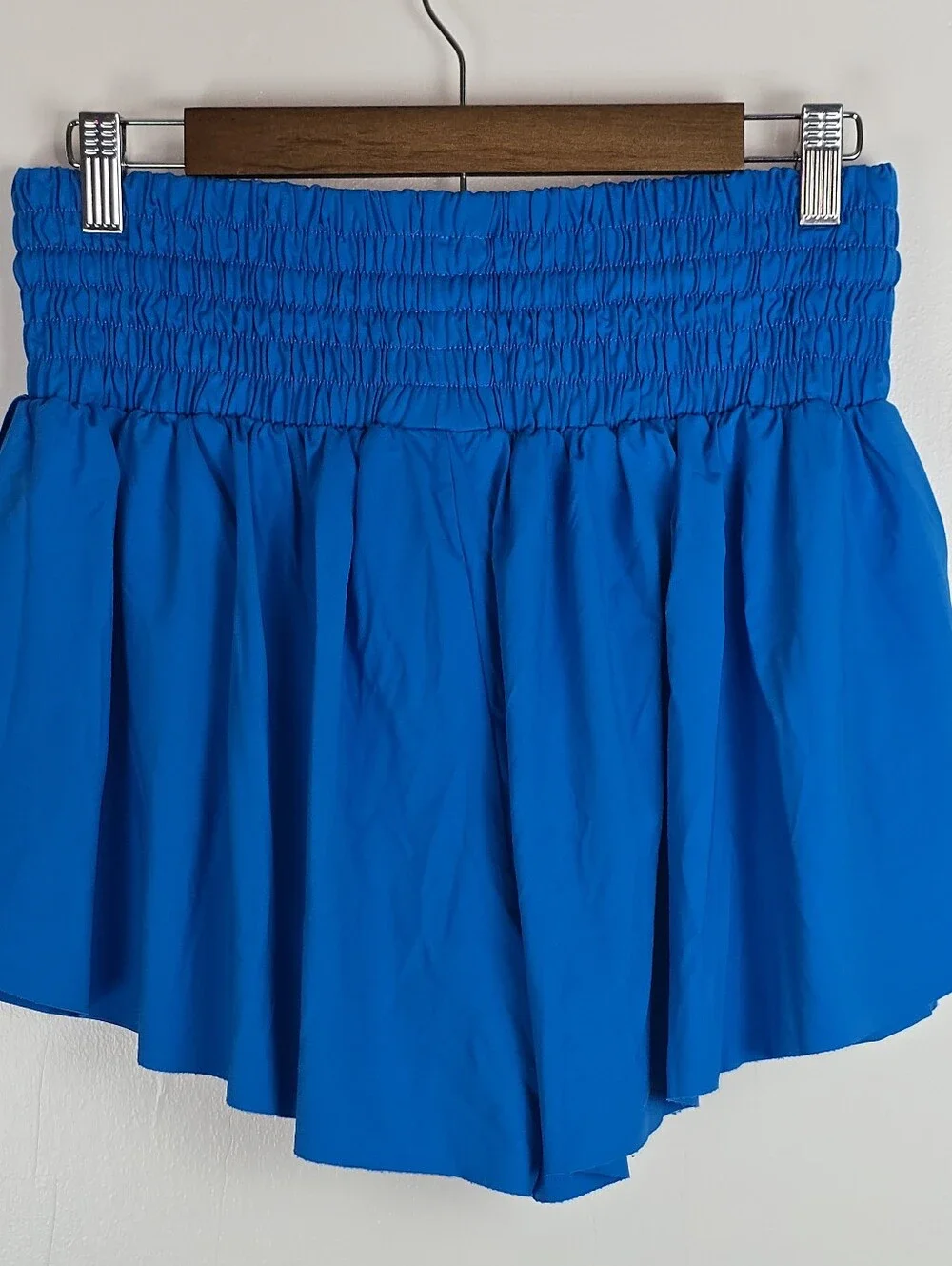Blaosyn Blue Athletic High Waist Mini Skort Like New L